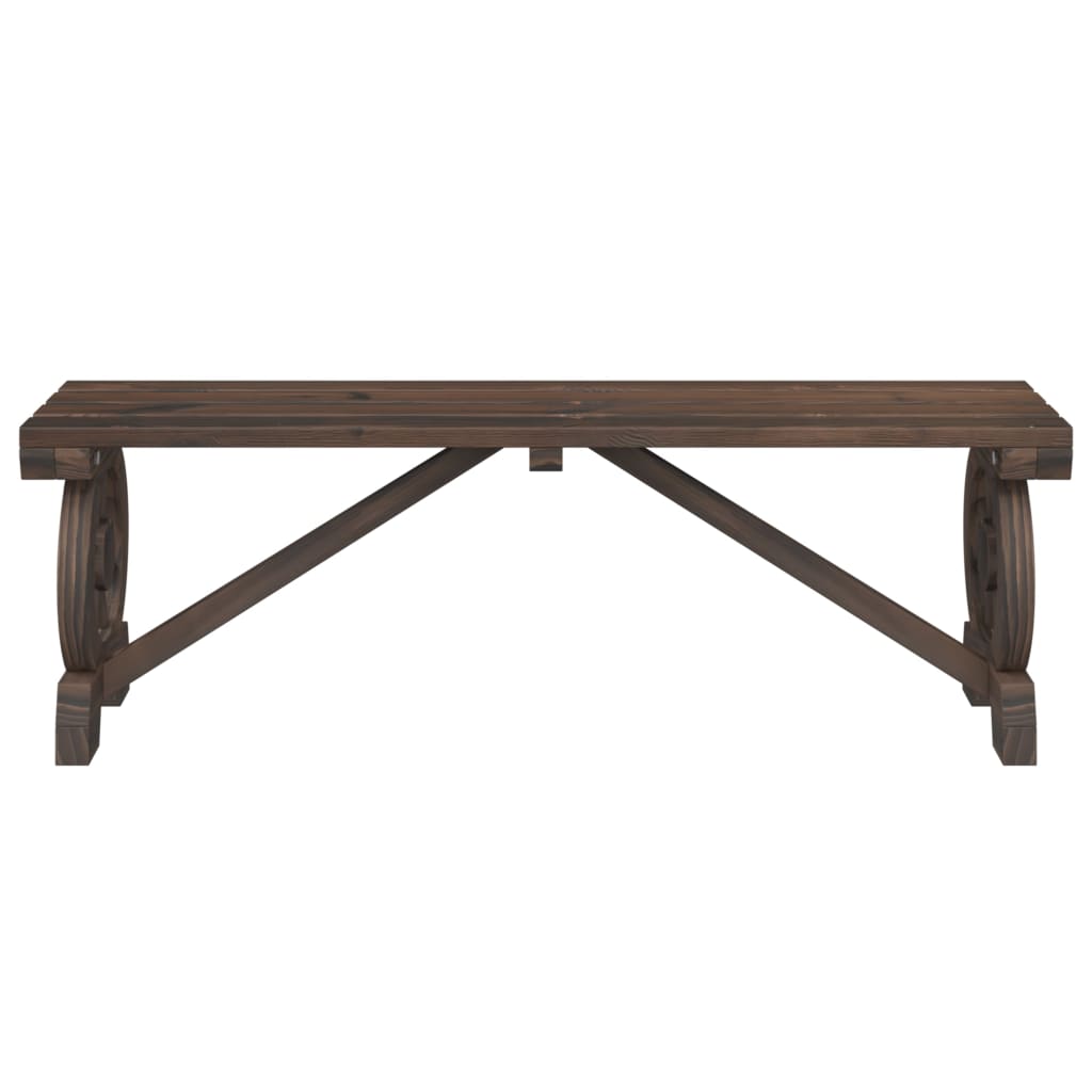 Space Saving Garden Benches 2 pcs Solid Garden Gathering Evening 