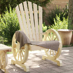 Garden Adirondack Chair Solid Wood