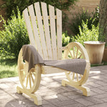 Garden Adirondack Chairs 2 pcs Solid Wood