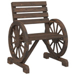 Garden Chairs 2 pcs Solid Wood Fir