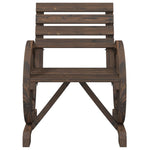 Garden Chairs 2 pcs Solid Wood Fir
