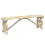 Garden Bench 115 cm Solid Wood