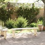 Garden Bench 115 cm Solid Wood