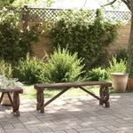 Garden Bench 115 cm Solid Wood Fir
