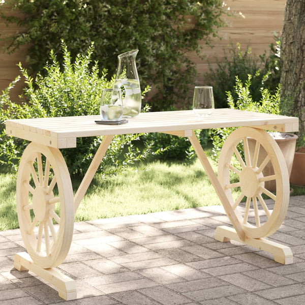  Garden Table - Solid Wood Fir