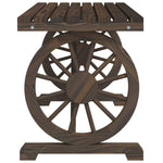 Garden Table Solid Wood Fir