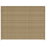 Garden Storage Box Mix Beige 984L Poly Rattan