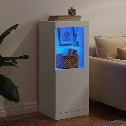 Sideboard with LED Lights-White