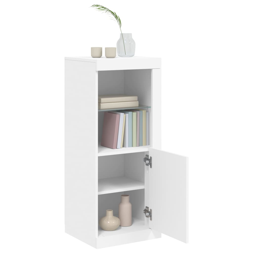 Sideboard with LED Lights-White
