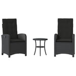 Versatile 3 Piece Bistro Set with Relaxing Seating Garden Leisure