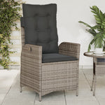 Contemporary Reclining Garden Chairs 2 pcs Garden Gathering Modern Living