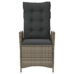 Contemporary Reclining Garden Chairs 2 pcs Garden Gathering Modern Living
