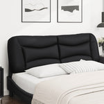 Headboard Cushion Black 152 cm
