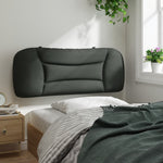 Headboard Cushion Dark Grey Fabric