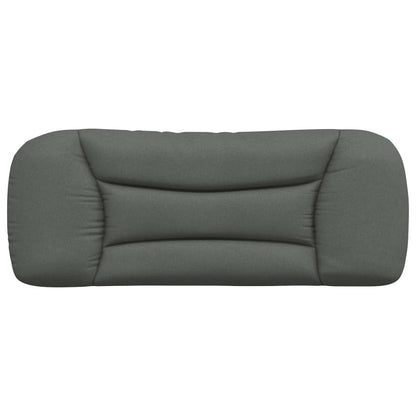 Headboard Cushion Dark Grey Fabric