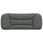 Headboard Cushion Dark Grey Fabric