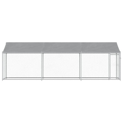 Large Dog Run Enclosure 6x2x2m Galvanised Steel | HomeAndLiving