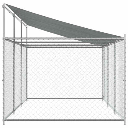 Large Dog Run Enclosure 6x2x2m Galvanised Steel | HomeAndLiving