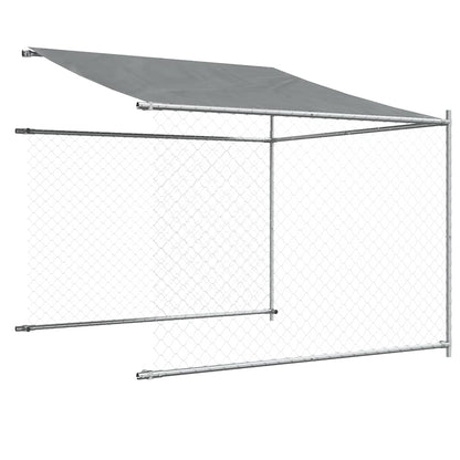 Large Dog Run Enclosure 6x2x2m Galvanised Steel | HomeAndLiving