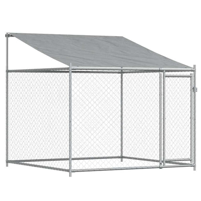 Large Dog Run Enclosure 6x2x2m Galvanised Steel | HomeAndLiving