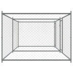 Large Dog Cage Run Galvanised Steel 4x2x1.5m | HomeAndLiving