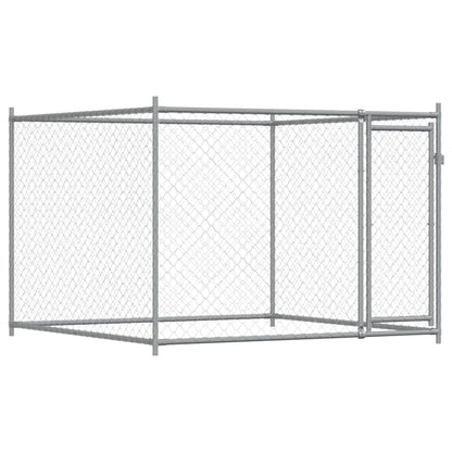 Large Dog Cage Run Galvanised Steel 4x2x1.5m | HomeAndLiving