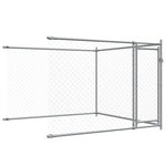 Large Dog Cage Run Galvanised Steel 4x2x1.5m | HomeAndLiving