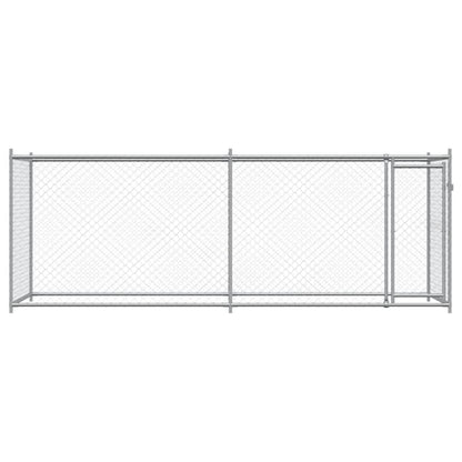Large Dog Cage Run Galvanised Steel 4x2x1.5m | HomeAndLiving