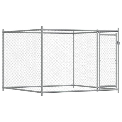 Large Dog Cage Run Galvanised Steel 4x2x1.5m | HomeAndLiving