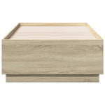 Bed Frame Sonoma Oak Engineered Wood Sigle Size