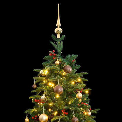 Artificial Hinged Christmas Tree, Ball Set 180 cm