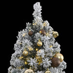 Artificial Hinged Christmas Tree with 300 LEDs