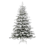 Artificial Hinged Christmas Tree 300 LEDs , Ball Set