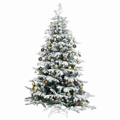 Artificial Hinged Christmas Tree 300 LEDs , Ball Set