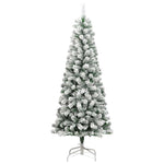 Artificial Hinged Christmas Tree with 300 LEDs , Ball Set 210 cm