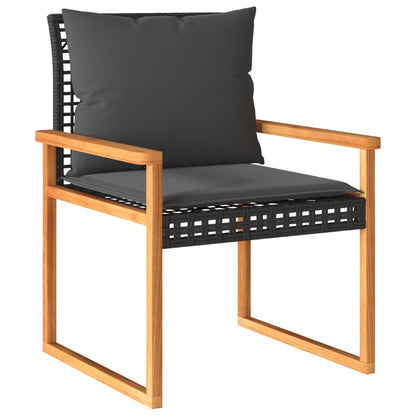 Contemporary 4 Piece Garden Lounge Set Patio Setup Garden Leisure 