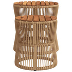 Contemporary Garden Side Tables 2 pcs Home Decor Accent Evening