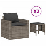 Decorative 4 Piece Garden Sofa Set Indoor Outdoor Use Summer