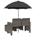 Space Saving Garden Sofa 2 Seater with Home Decor Accent Essentials