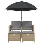 Durable Garden Sofa 2 Seater with Daily Living Essential Essentials