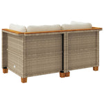 Refined Garden Sofas Corner with Cushions Home Decor Accent Essentials