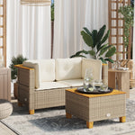 Refined Garden Sofas Corner with Cushions Home Decor Accent Essentials