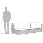 Decorative Garden Sofa with Cushions 3 Relaxing Seating Essentials
