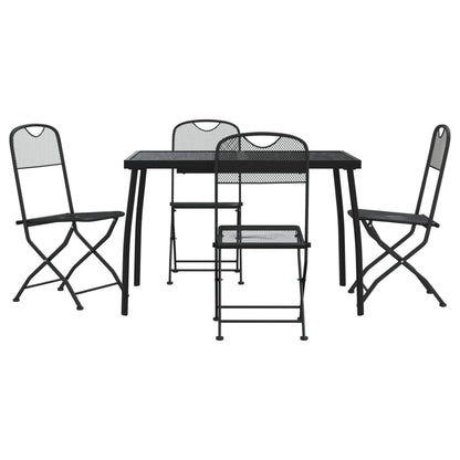 Decorative 5 Piece Garden Dining Set Patio Setup Urban Style 