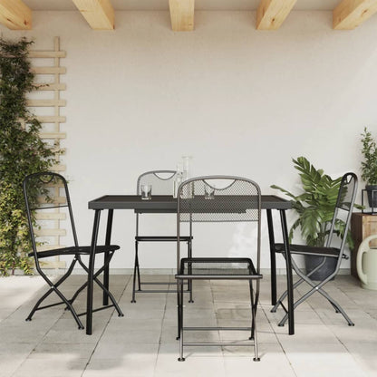 Decorative 5 Piece Garden Dining Set Patio Setup Urban Style 