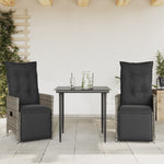 Stylish Reclining Garden Chairs 2 pcs Indoor Outdoor Use Essentials