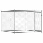 Dog Cage Galvanised Steel 2x2x1.5m Outdoor | HomeAndLiving