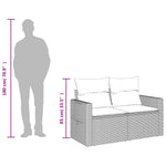 Premium Garden Sofa with Cushions 2 Garden Gathering Outdoor Living