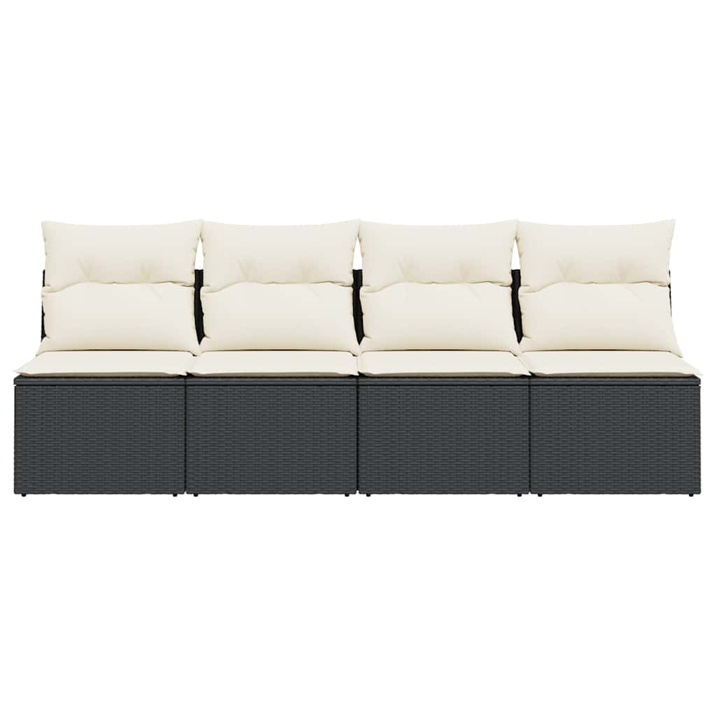 Space Saving Garden Sofa with Cushions 4 Home Decor Accent Patio Relax 