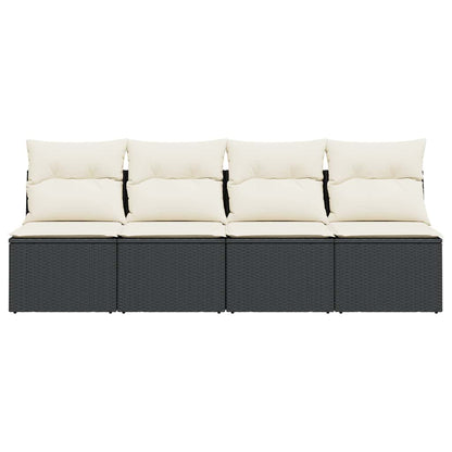 Space Saving Garden Sofa with Cushions 4 Home Decor Accent Patio Relax 